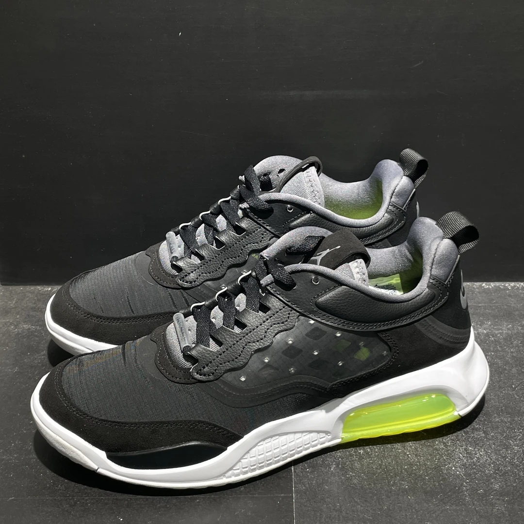 44码280内长｜正品99新 Jordan Maxin 200 Air 织物休闲鞋 黑色