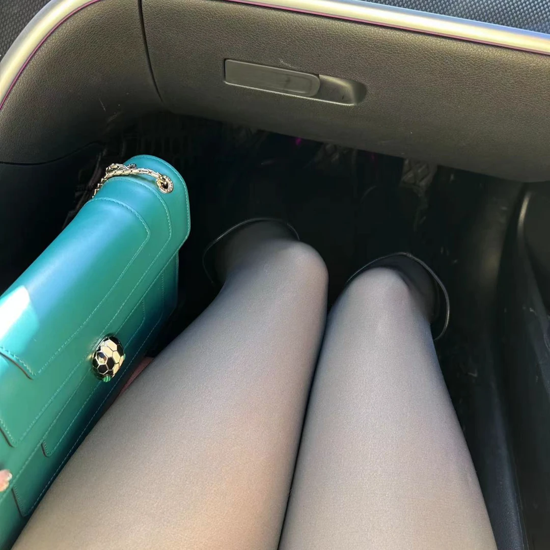 【赫本】新款200-300克洋气百搭一体透肤袜