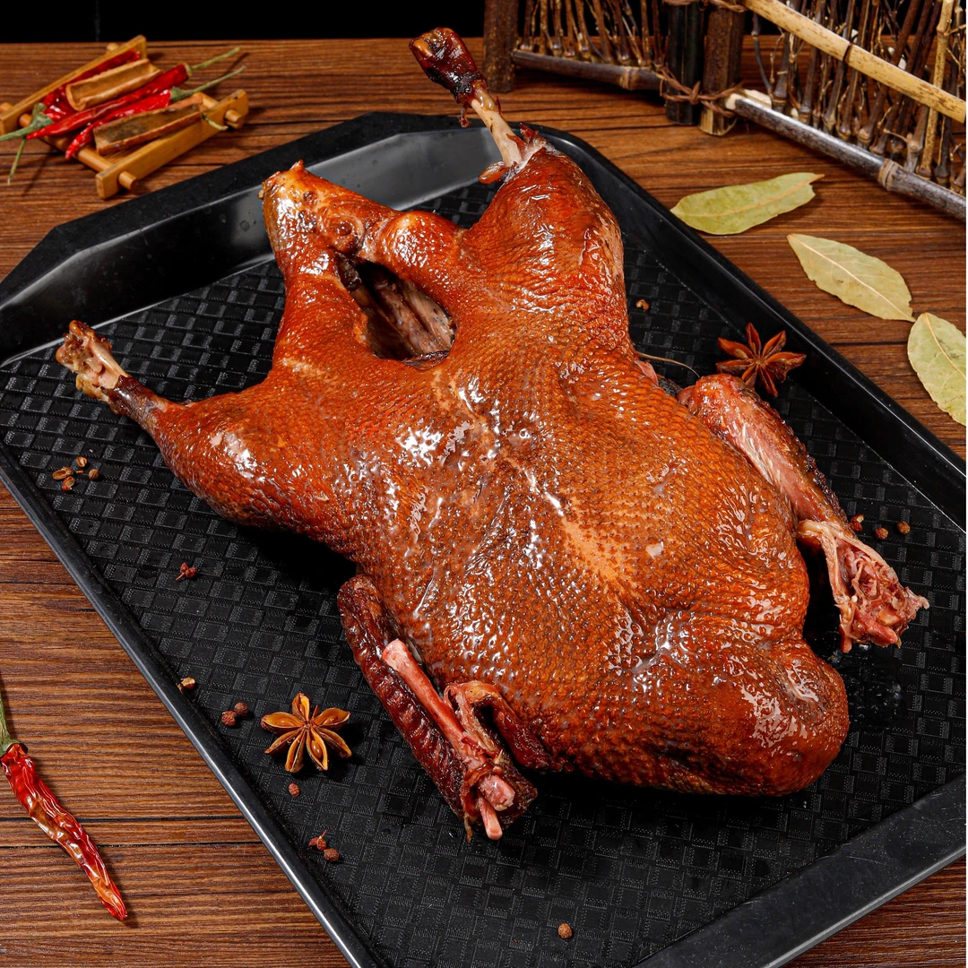 杭州特产/杭味古法酱麻鸭一年以上老鸭整只新鲜熟食600克