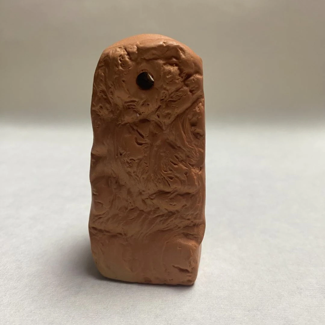 黄河澄泥陶印 22 一款一物 3.5×3×8
