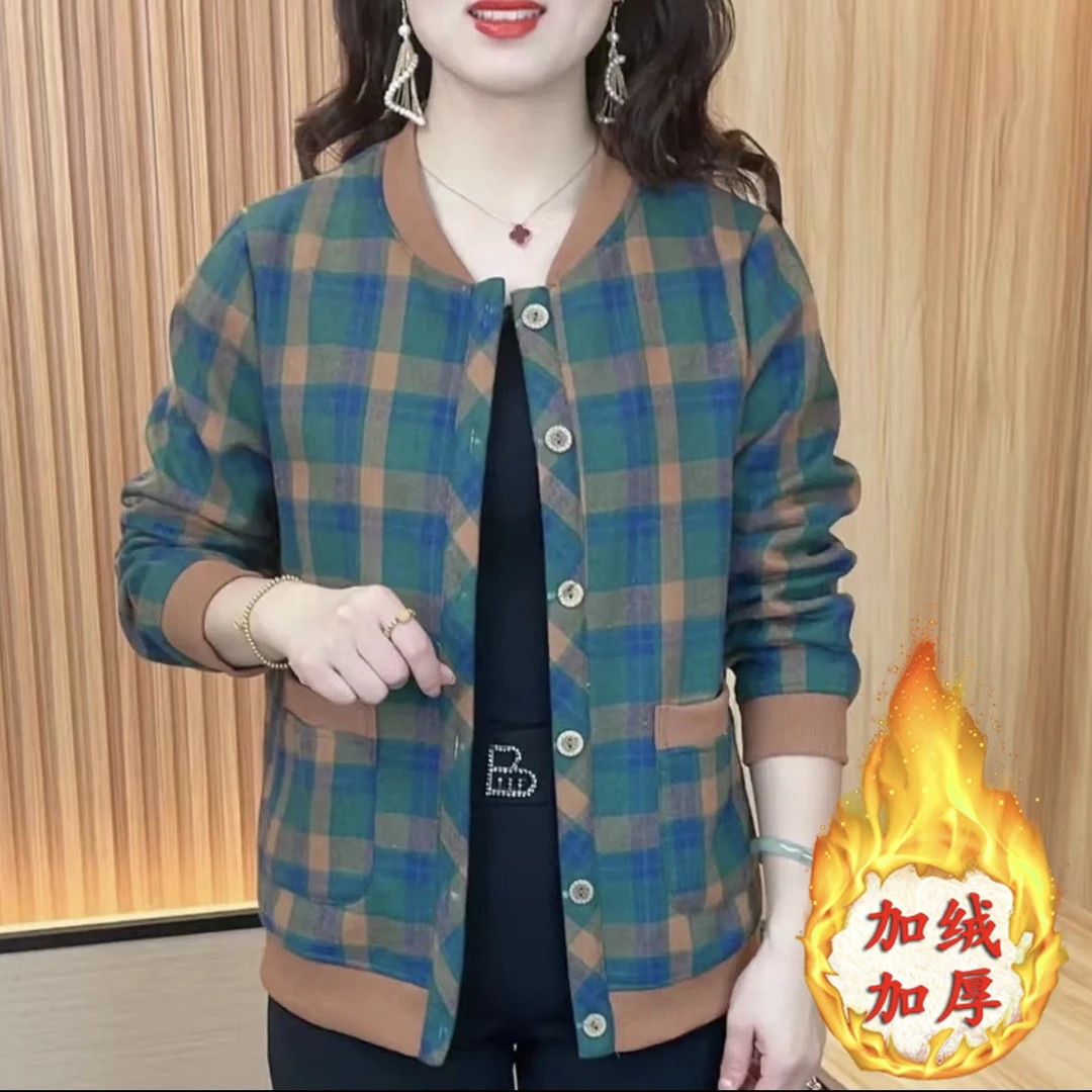 冬款新款时尚洋气百搭加绒外套36款休闲