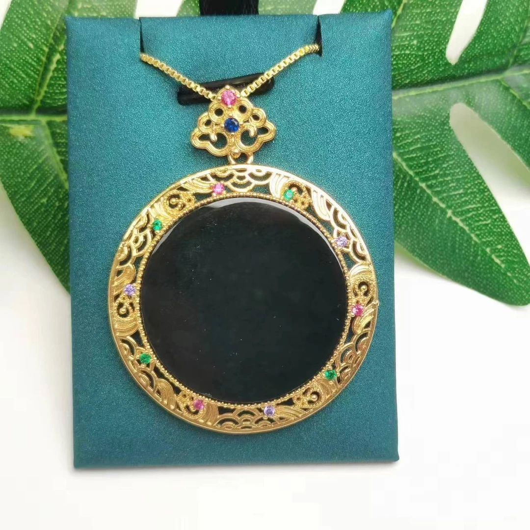 和田玉圆牌吊坠赠高货绳【多样性发其一】