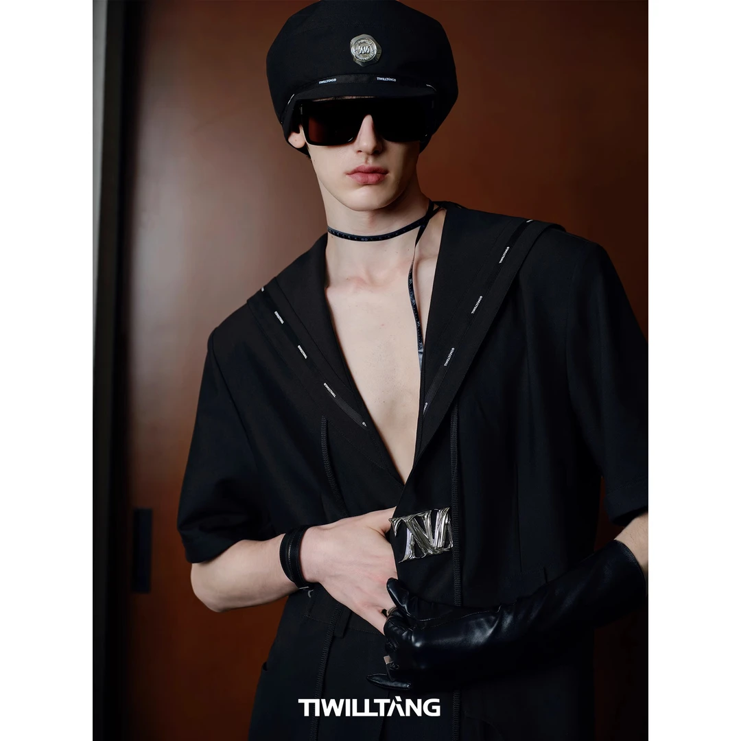 TIWILLTANG启世录“源漆置首”弧形火漆水手帽