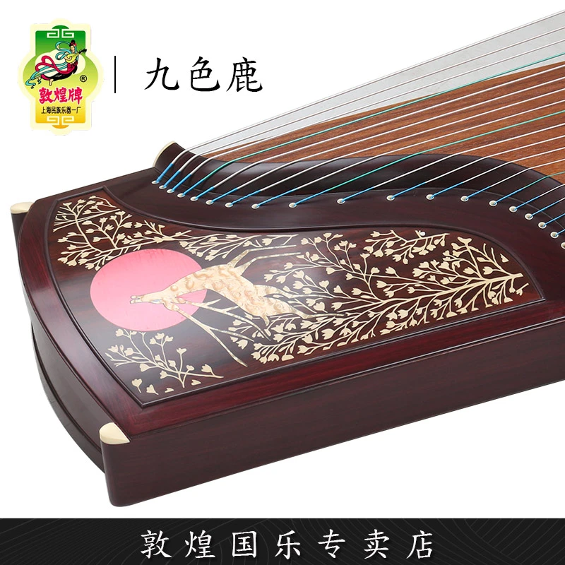 敦煌古筝6698TLC九色鹿比赛考级演奏古筝琴上海【敦煌专卖店】