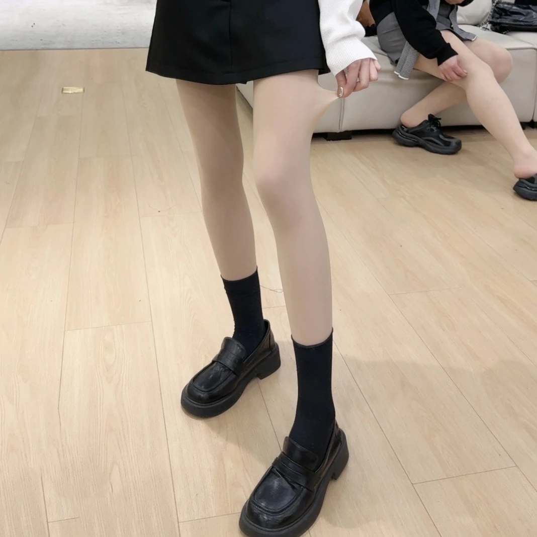 DLS-9898  高腰收腹裸感打底裤袜