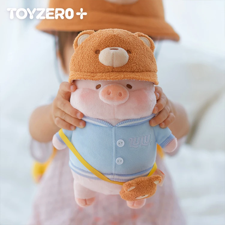 TOYZEROPLUS罐头猪LuLu旅行系列周边第二弹毛绒冰箱贴装饰可爱