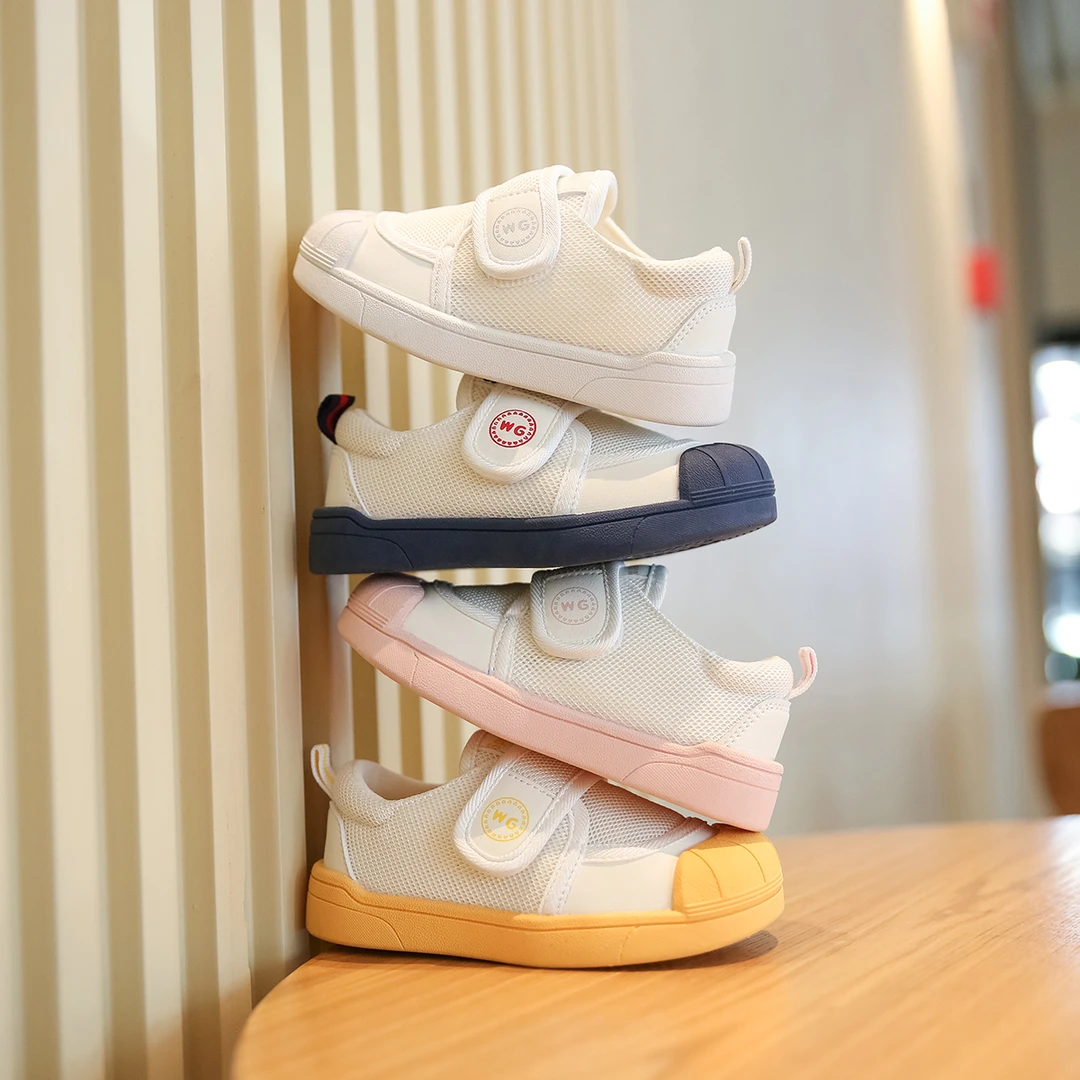 宝宝室内鞋幼儿园软底小童鞋儿童小白鞋男童鞋子女童帆布鞋百搭