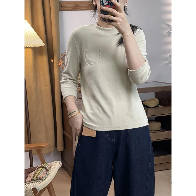 DaoZi/丹丹 3162-七分袖T恤