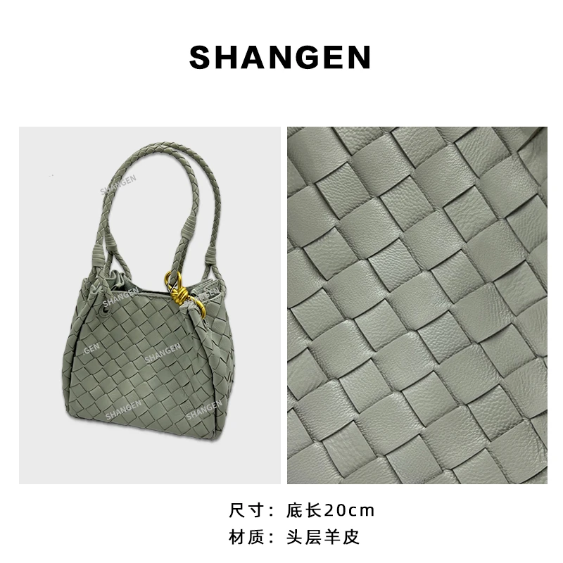 【尚恩CC】XKY-6938-玛瑙灰-RAIN.CUN轻奢小众降落伞包20*11*17