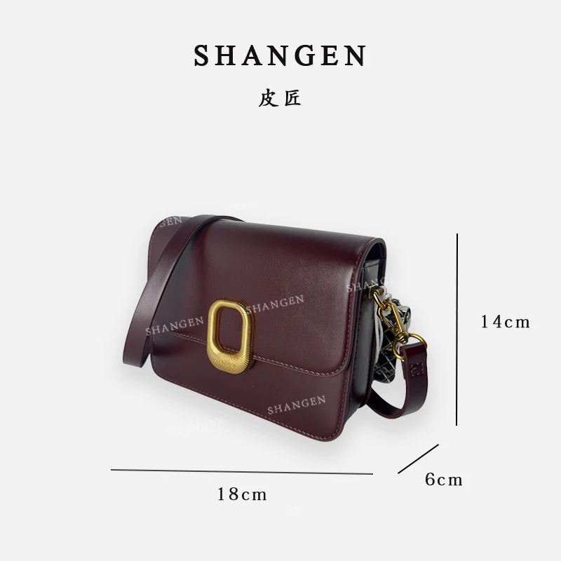 【尚恩CC】SK-92501-暗夜梅子-轻奢时尚女士新款手提单肩斜挎包