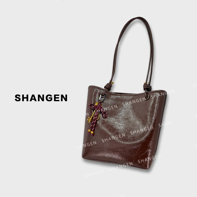 【尚恩CC】SKL-7173-安可拉-RAIN.CUN轻奢小众时尚女士包34*14*29