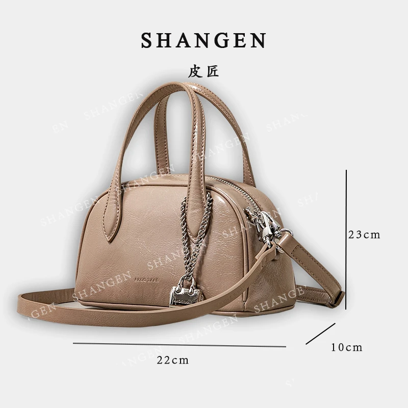 【尚恩CC】SK-62718-奶驼-轻奢时尚女士新款手提单肩斜挎包