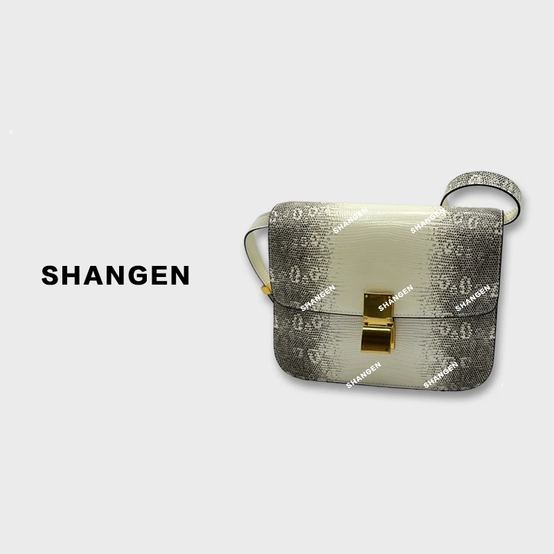 【尚恩CC】Ｊ-6235-喜马拉雅白-RAIN.CUN轻奢小众女士包24*6*18