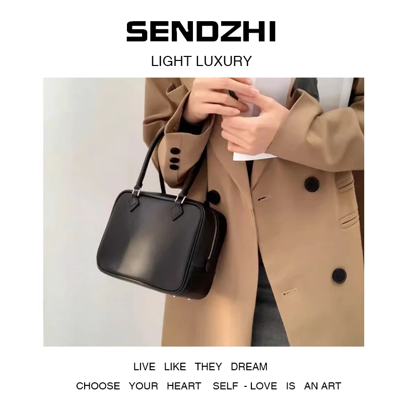 【尚恩CC】XKY-6815-黑色-RAIN.CUN轻奢小众时尚百搭女士包