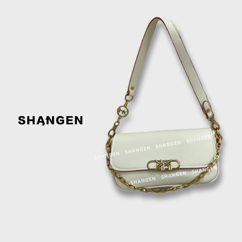 【尚恩CC】FES-9501-白色-RAIN.CUN轻奢小众时尚女士包25*