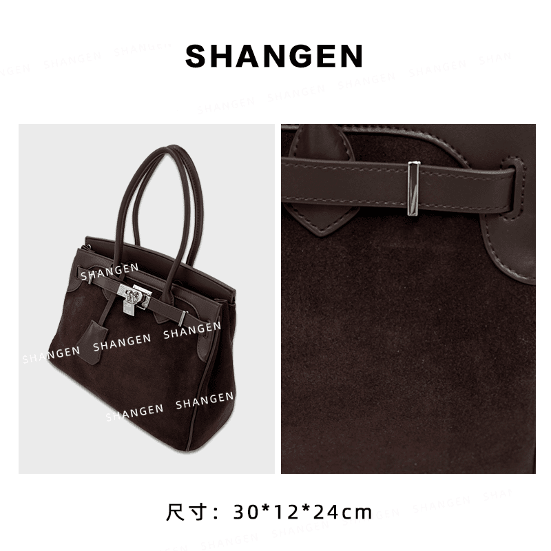 【尚恩CC】LZ-9076-咖啡-RAIN.CUN轻奢小众时尚女士包