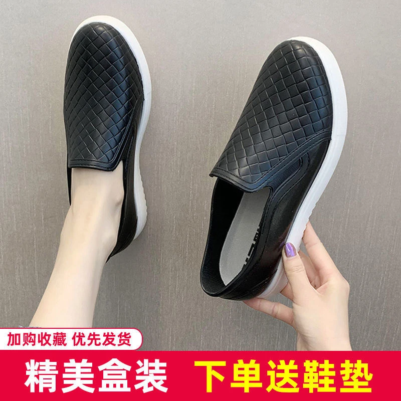 巨力雨鞋女时尚款防滑厨房工作鞋短筒浅口防水鞋成人低帮耐磨胶鞋