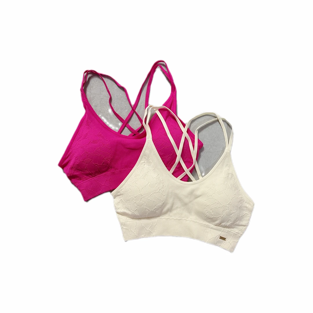 【pri交叉美背】Y单健身瑜伽运动内衣辣妹高弹日常女