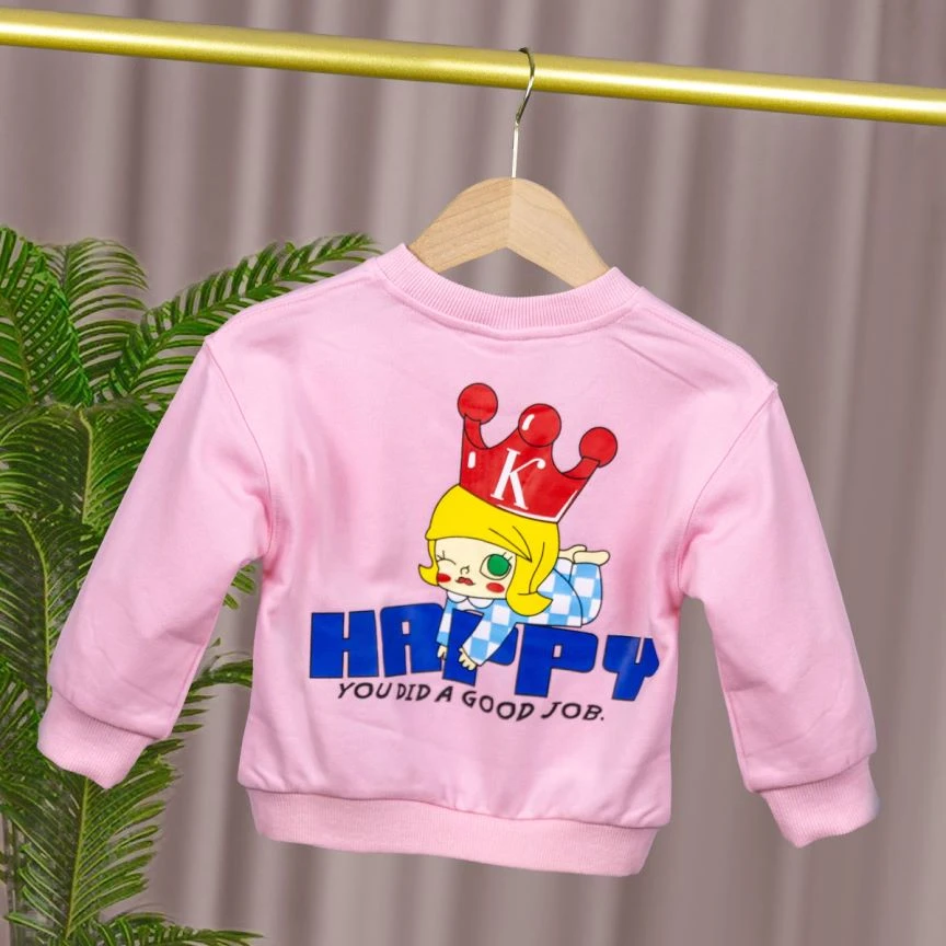 8033卫衣女童春秋儿童洋气打底圆领