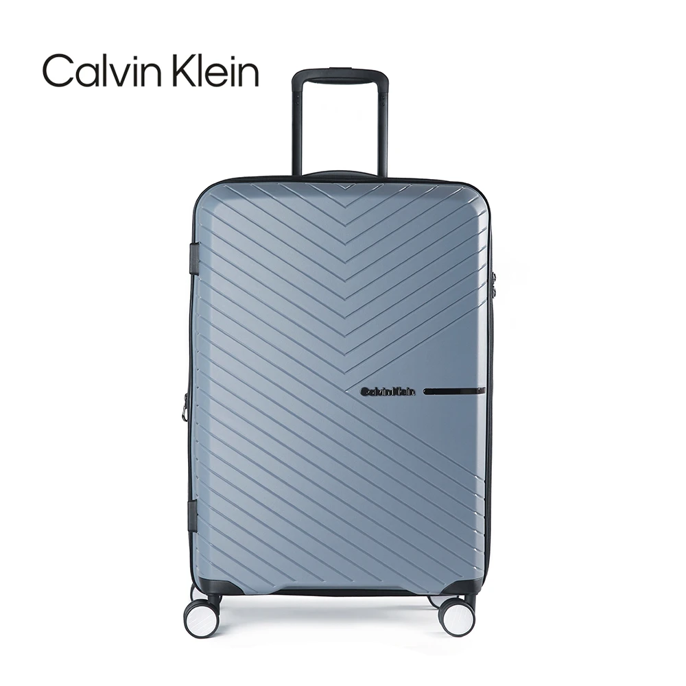 CK商务轻奢行李箱男士蓝色拉杆箱万向轮托运旅行箱学生商务登机箱