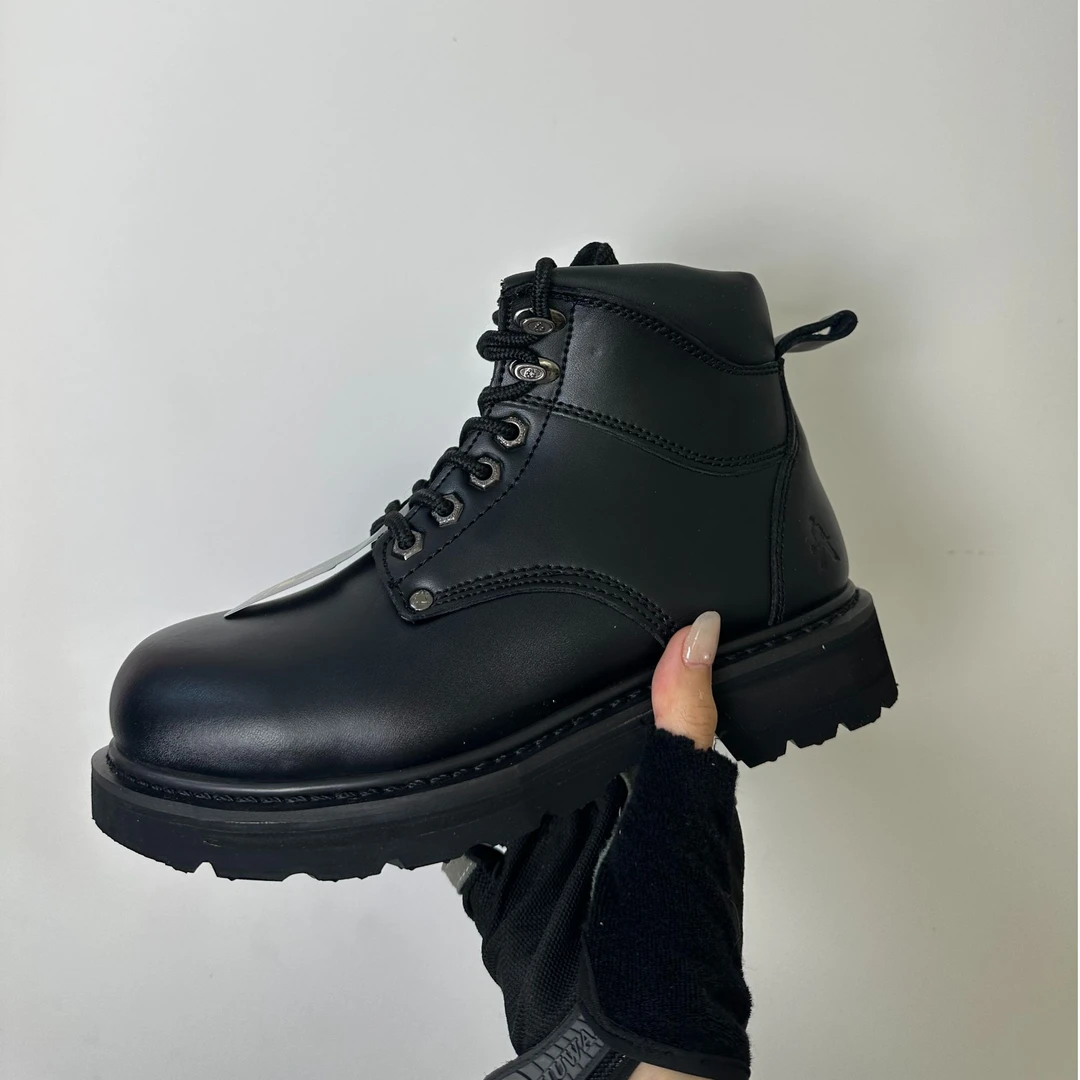 瑕疵-欧星工装靴领口容易掉皮干活去造的老板入手