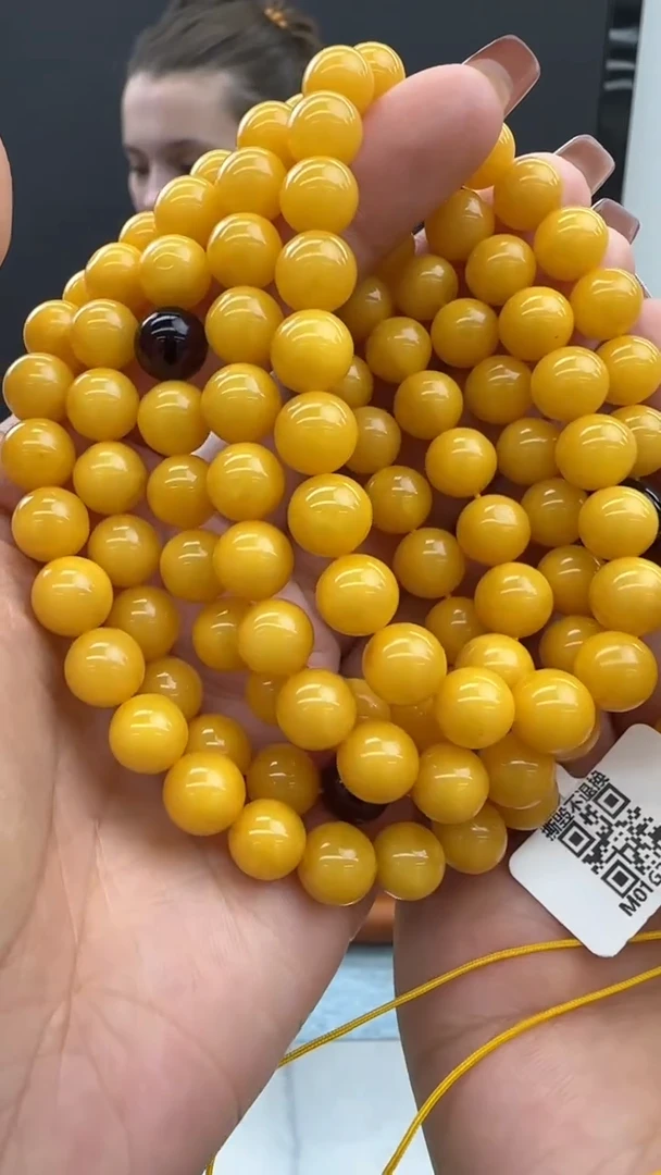 【闪购商品】琥珀颈饰未镶嵌659秒拍号