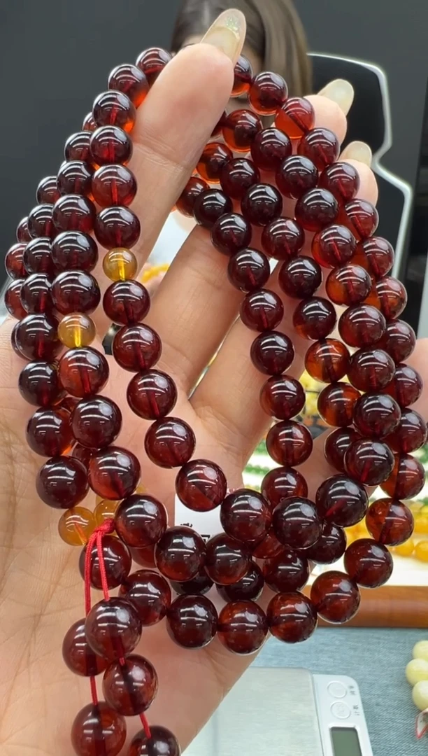 【闪购商品】琥珀项链未镶嵌568秒拍号
