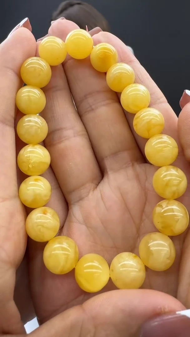 【闪购商品】琥珀手串未镶嵌558秒拍号