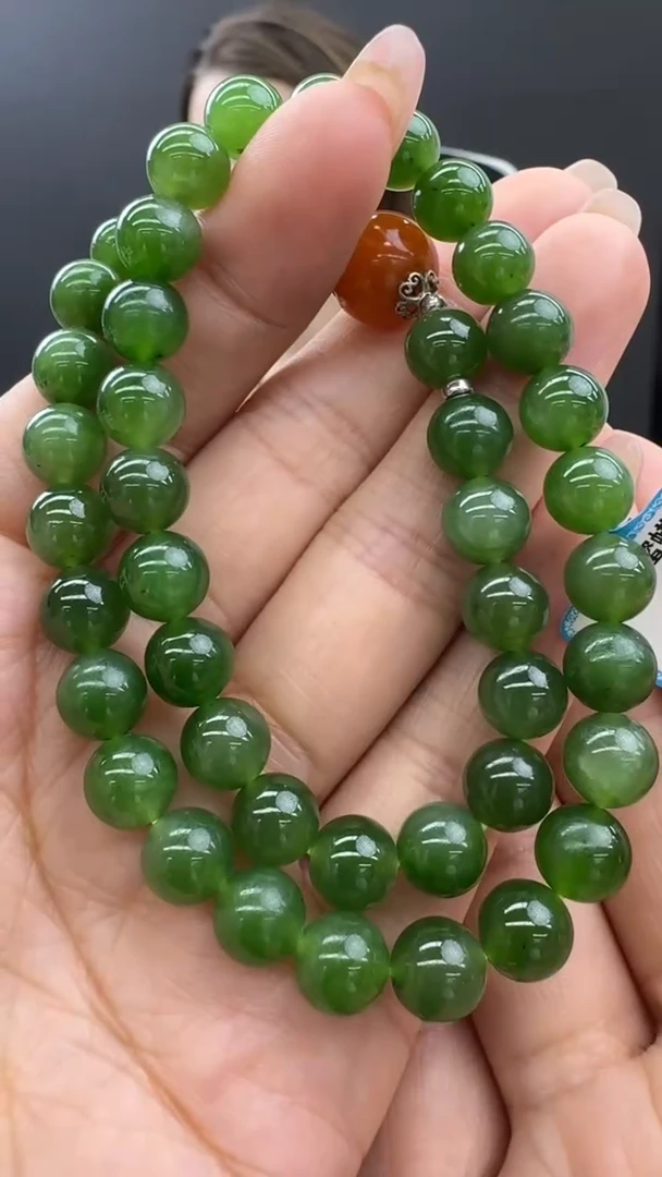 【闪购商品】和田玉(碧玉)颈饰未镶嵌352秒拍号