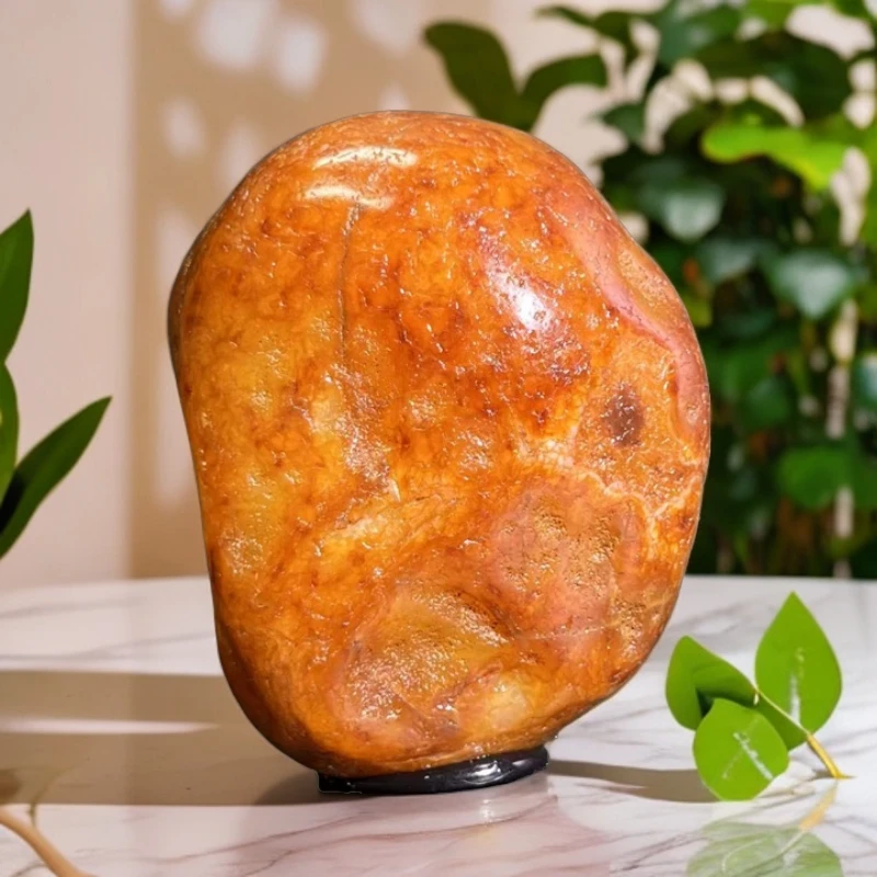 奇石摆件马料原石盆景石手持把玩摆件家居办公室原石摆件精品397