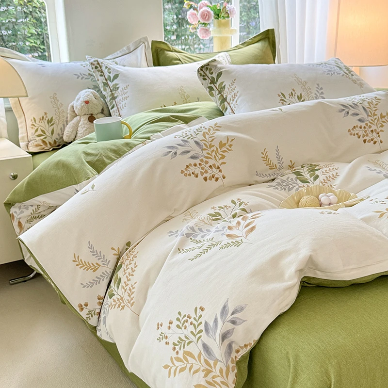 【单被套】西畔专属高端加厚磨毛A类全棉秋冬印花亲肤小清新被罩