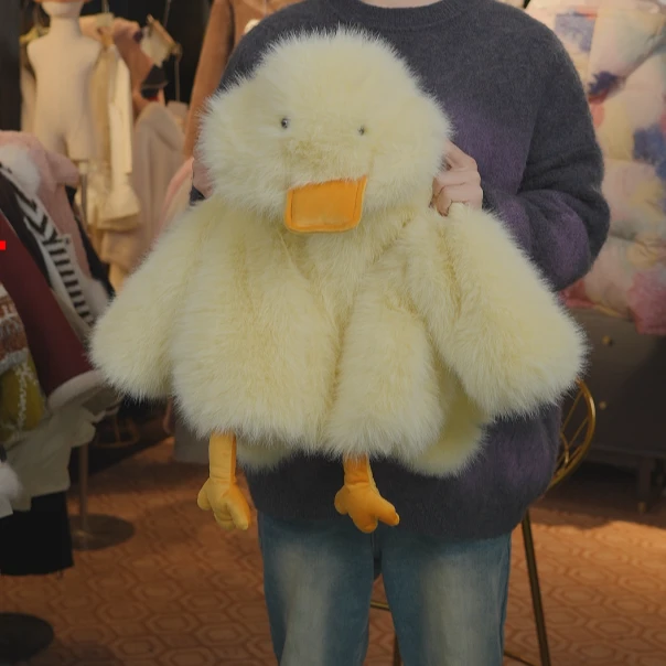 儿童宝宝时尚保暖毛绒加绒连帽卡通棉服加厚冬季可爱皮毛一体