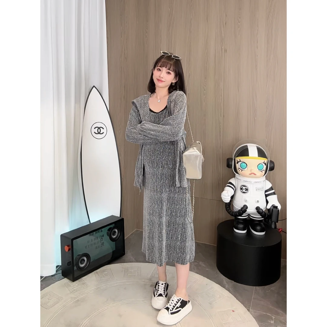 maodan/猫单【高光日记】娜娜的孕期穿搭/孕妇装春秋款连衣裙夏装