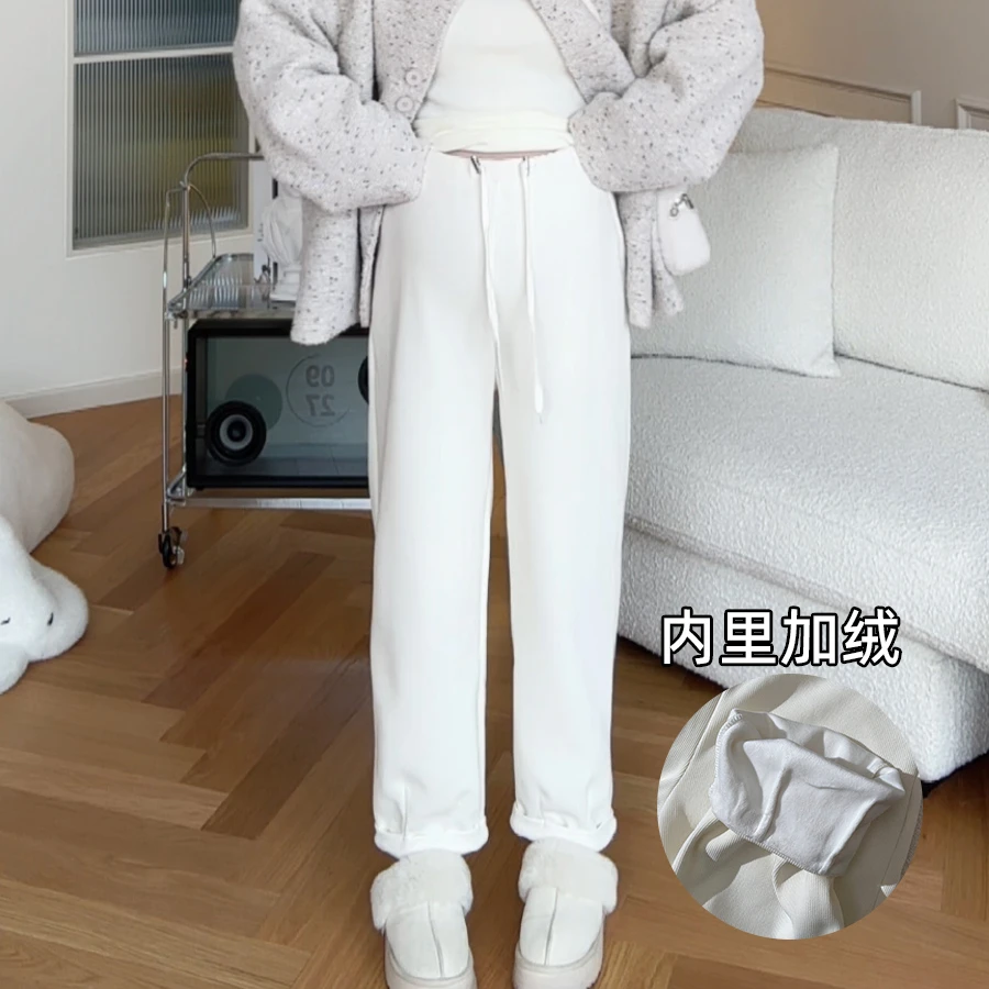 maodan/猫单清仓【云感裤】孕妇装秋冬新品加绒孕妇裤高腰加厚外穿.