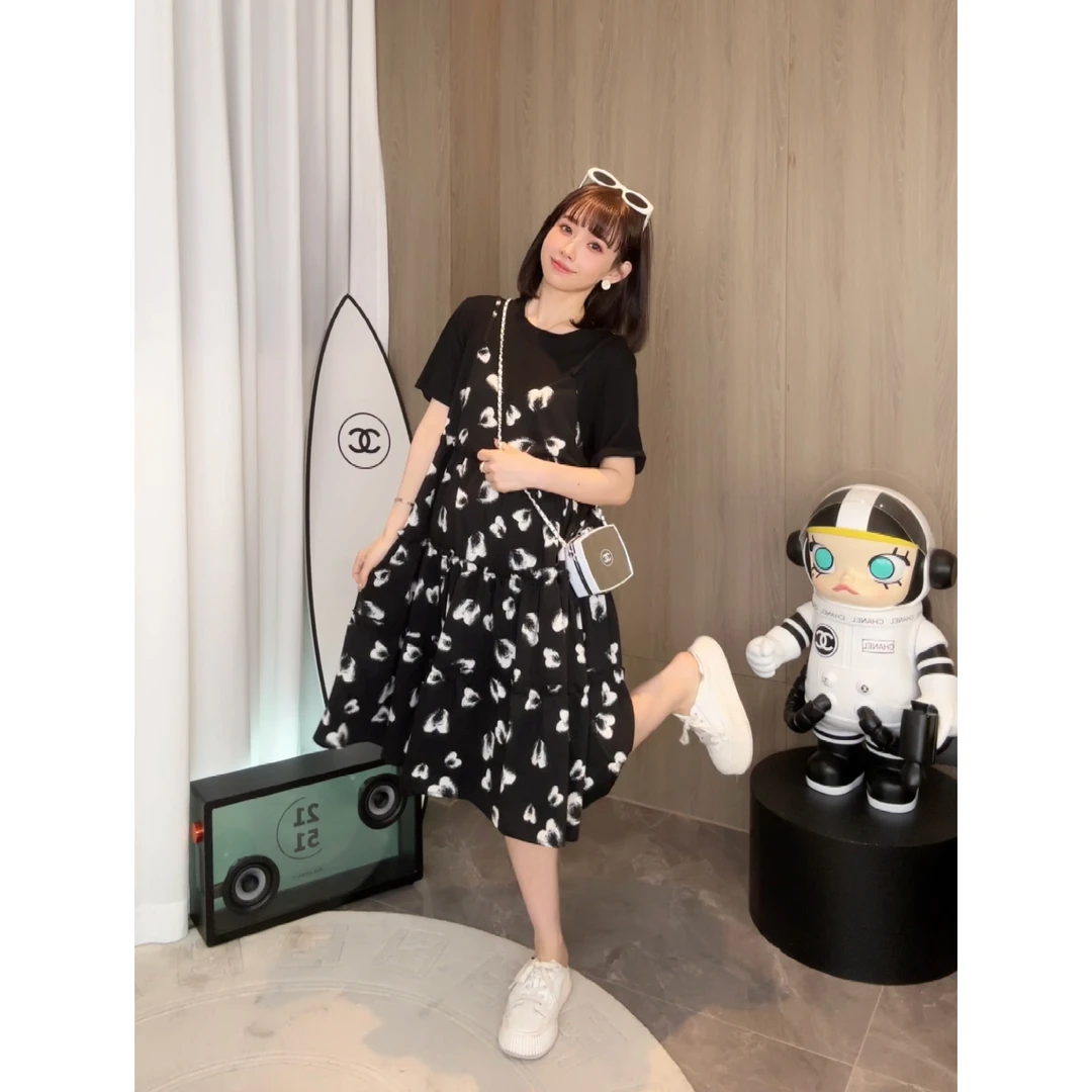 maodan/猫单【慕尼黑胶】娜娜的孕期穿搭/孕妇装夏装气质洋气连衣裙