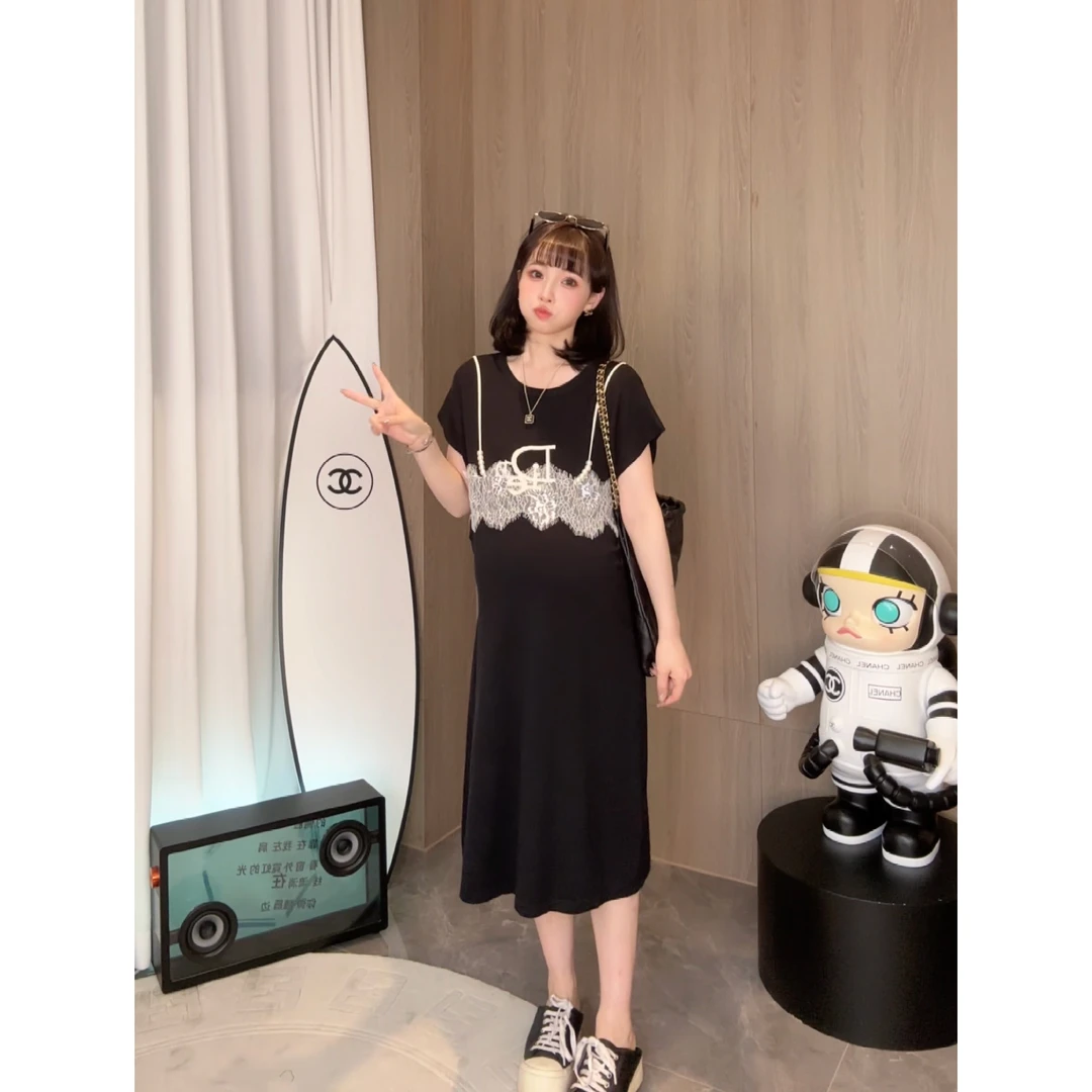 maodan/猫单【悉尼腔调】娜娜的孕期穿搭/孕妇装夏装冰丝洋气连衣裙