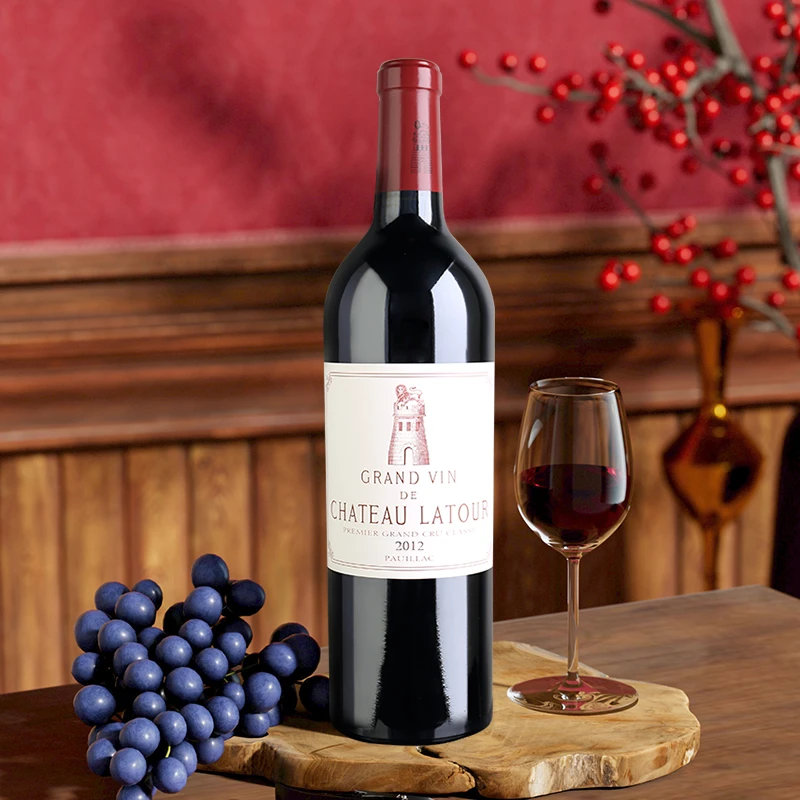 富隆酒窖拉图庄园红葡萄酒 750ml 2012年份 法国原瓶进口