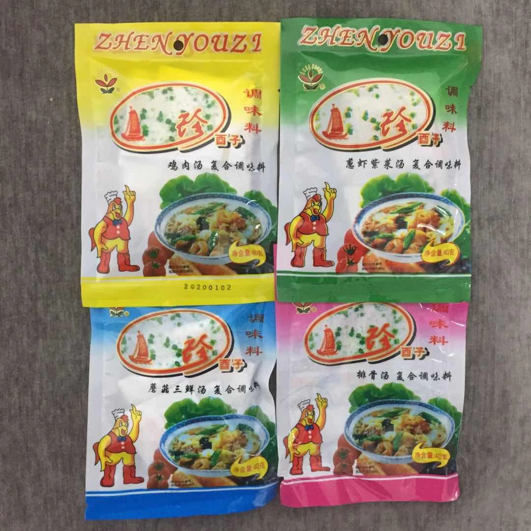 无锡珍酉子 40g 排骨汤鸡汤三鲜汤紫菜汤复合调味料内有10小包