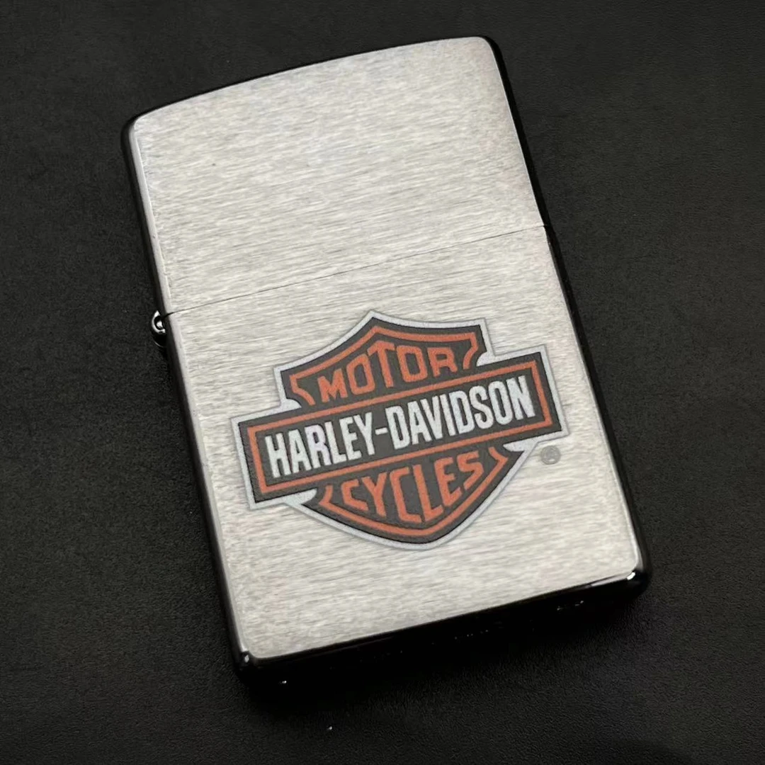 ZIPPO打火机XF美哈雷盾标志TC9901US