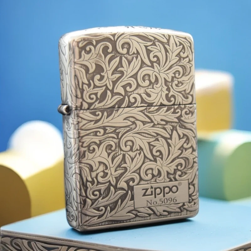 ZIPPO/之宝ZIPPO打火机 唐草右下标XF盔甲亮古银五面 DYJ1