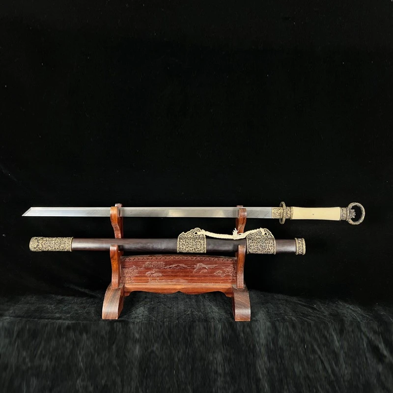 【陈师傅直播】神都环首刀 沈广隆宝剑 工艺 未开刃