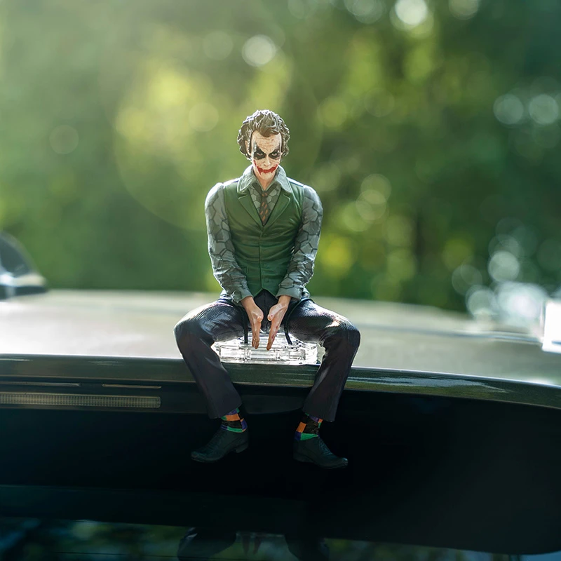 车顶小丑希斯莱杰汽车尾部坐姿汽车挂件车载车外装饰公仔玩偶摆件