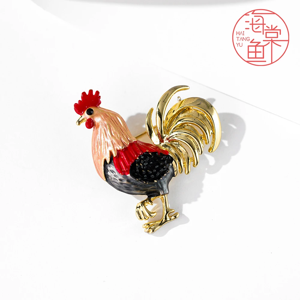 铜合金胸针 FL542一鸣惊人胸针