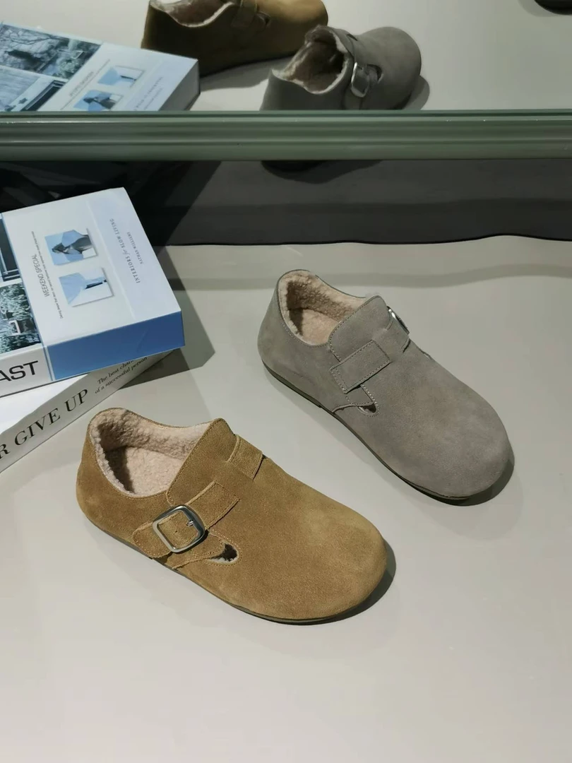 路贝佳勃肯保暖一脚蹬女鞋L24999F-71