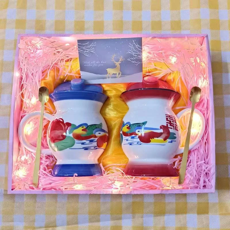 【圣诞元旦节好礼】陶瓷马克杯大容量家用水杯恶搞生日礼物伴手礼