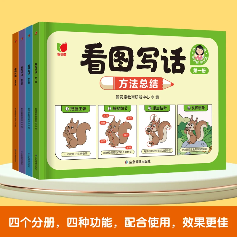 【看图写话】小学生一二年级基础语文作文素材积累写作启蒙范文讲解