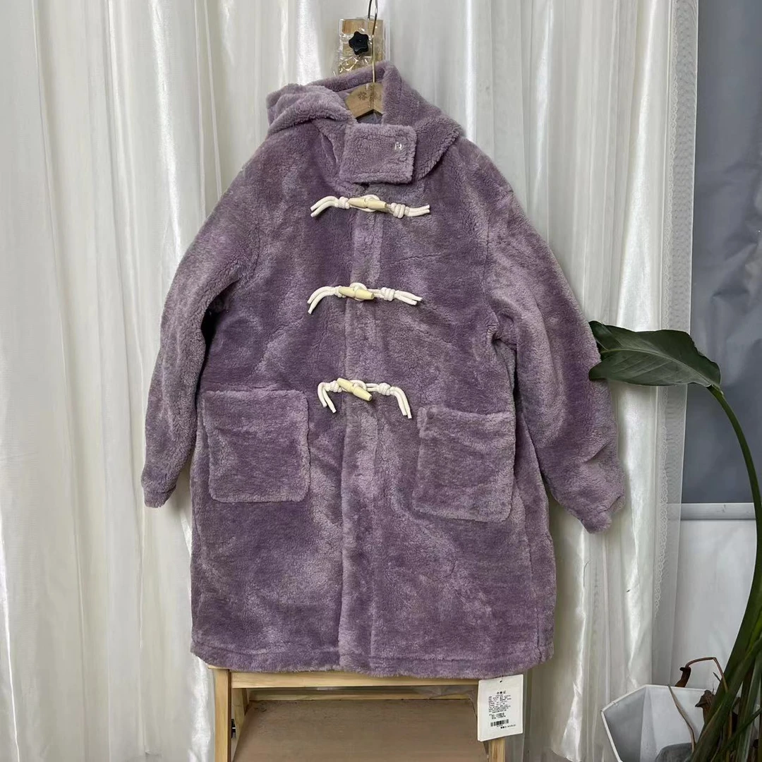 340紫色外套7092