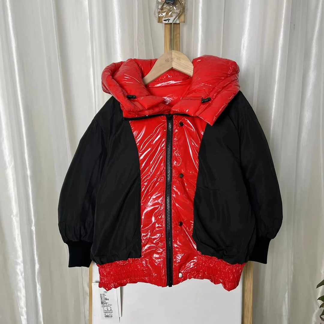 005红色羽绒服2316