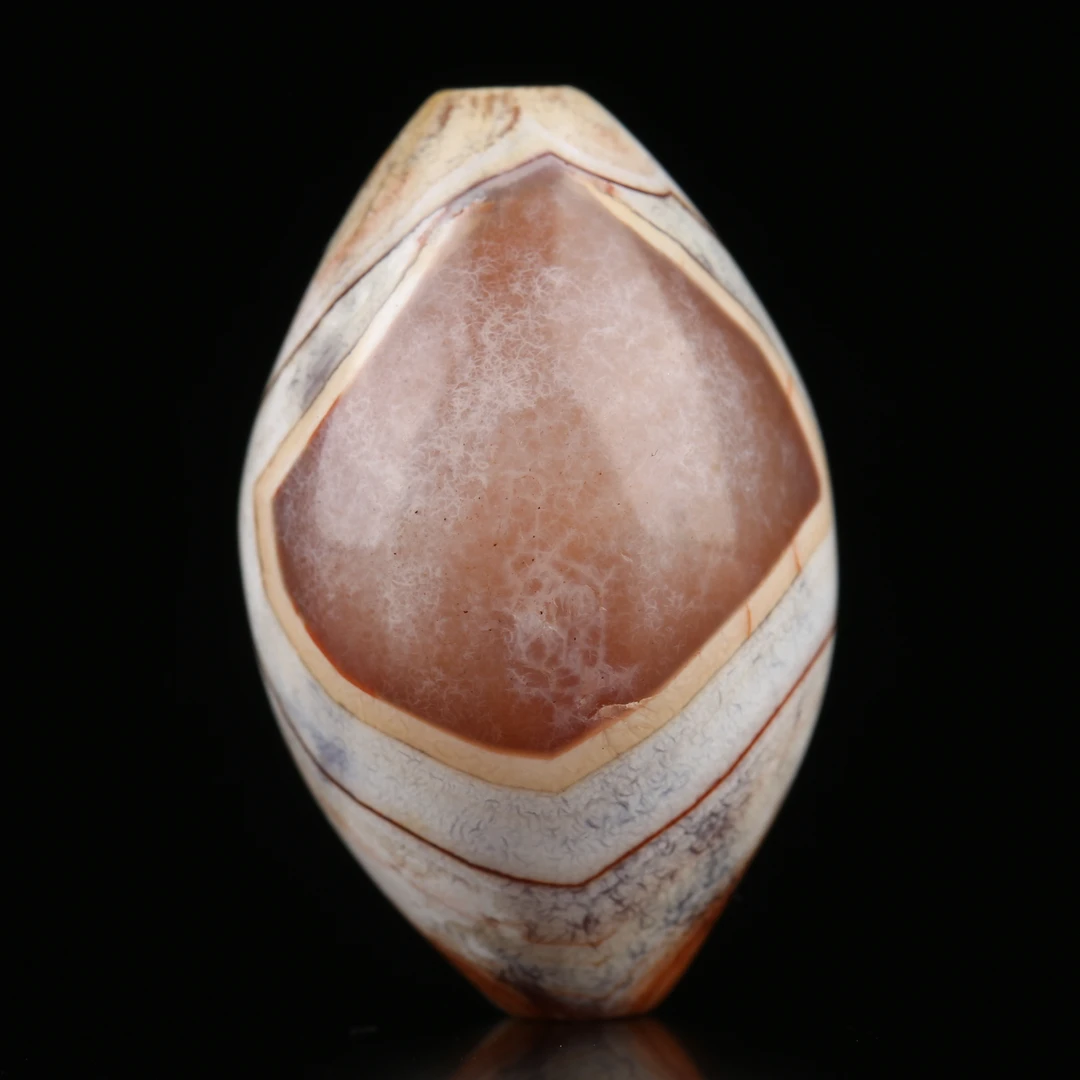 朴玉珠坊 金皮奶皮虎纹冰透大佛眼西亚橄榄珠 玛瑙锁骨吊坠手工珠