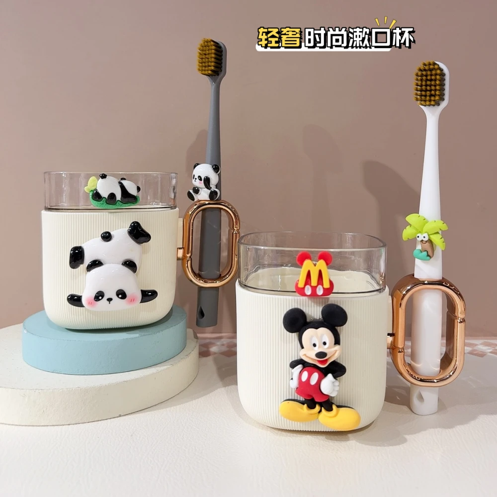 奶油漱口杯刷牙杯牙刷杯高颜值可爱高级感牙缸牙具杯情侣学生轻奢